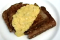 Custard Style Scrambled Eggs